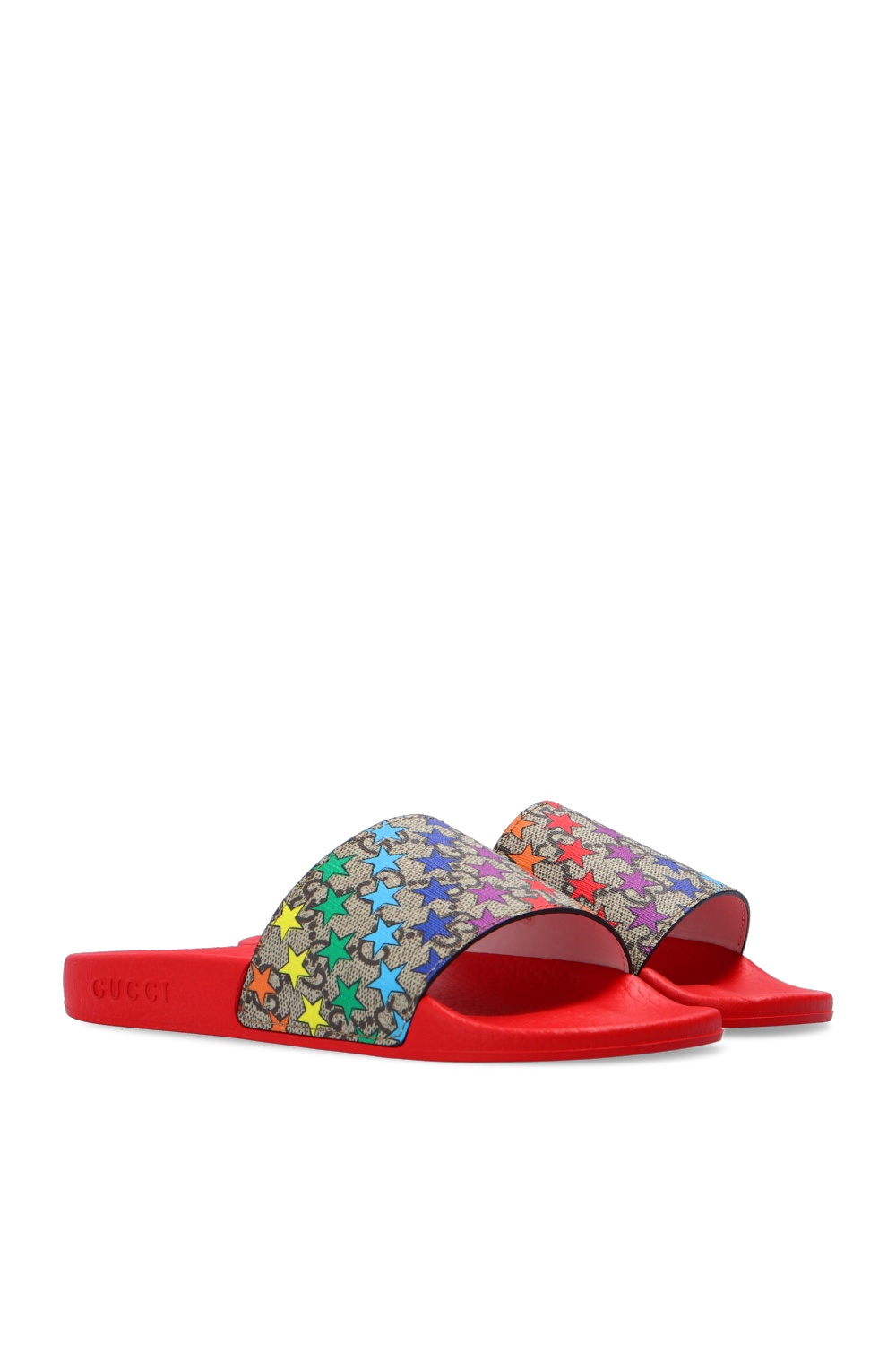 Gucci rainbow online slides